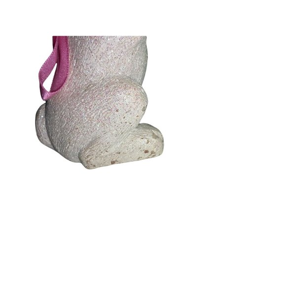 Easter Rabbit with Wire Basket  Tabletop Decor Centerpiece - Picture 5 of 10